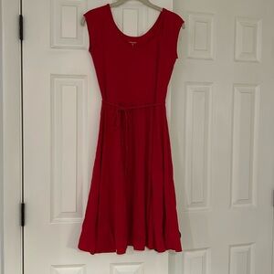 Garnet Hill jersey swing dress